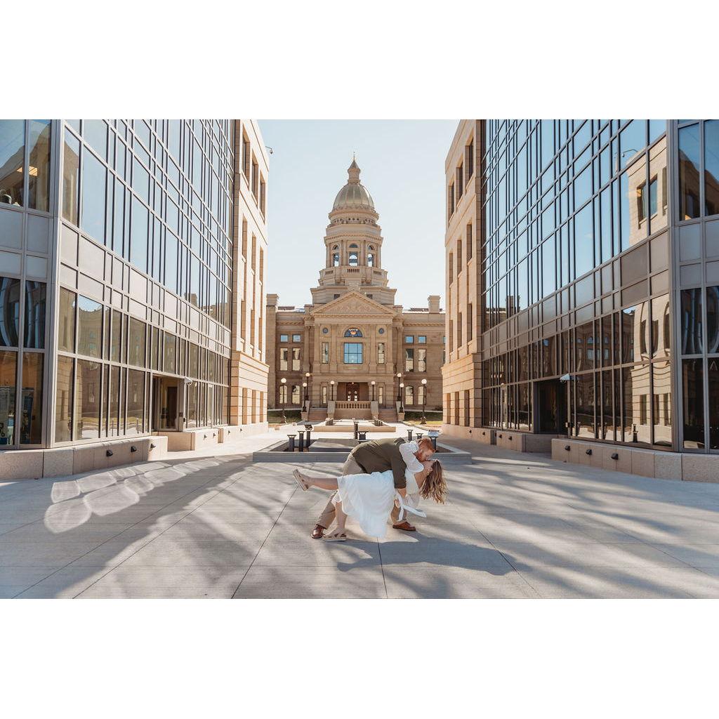 One of our lovely engagement photos by Karla Walden Photography! Fun fact, it was featured in a magazine!