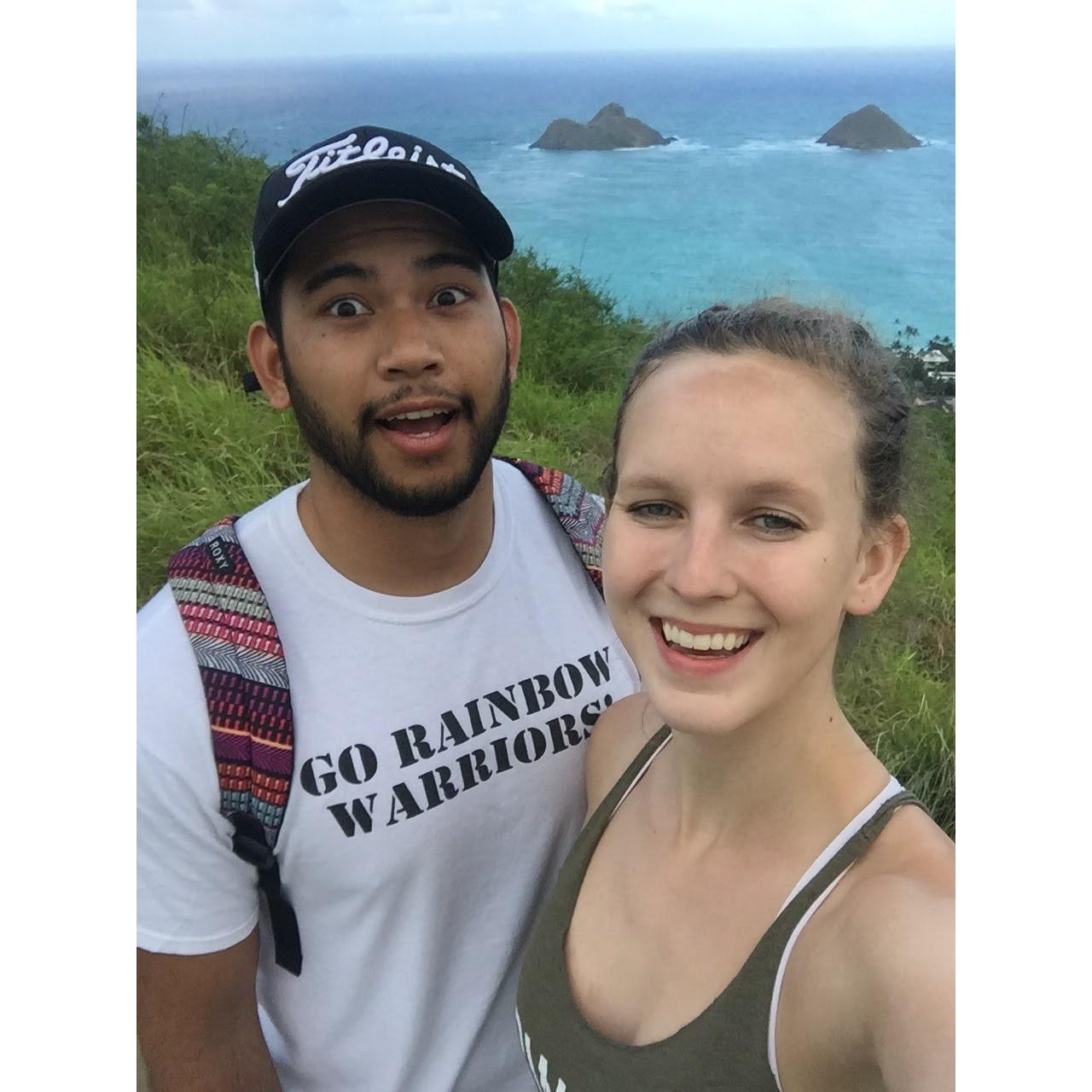Lanikai Pillbox Hike, Oahu
May 2017