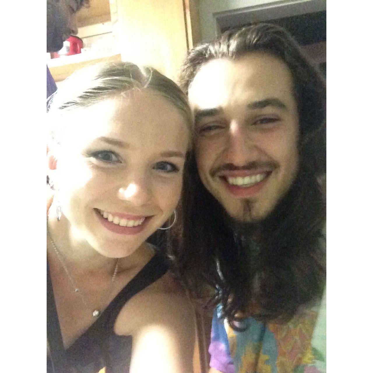 2016 - We met on a warm autumn night in Potsdam, NY