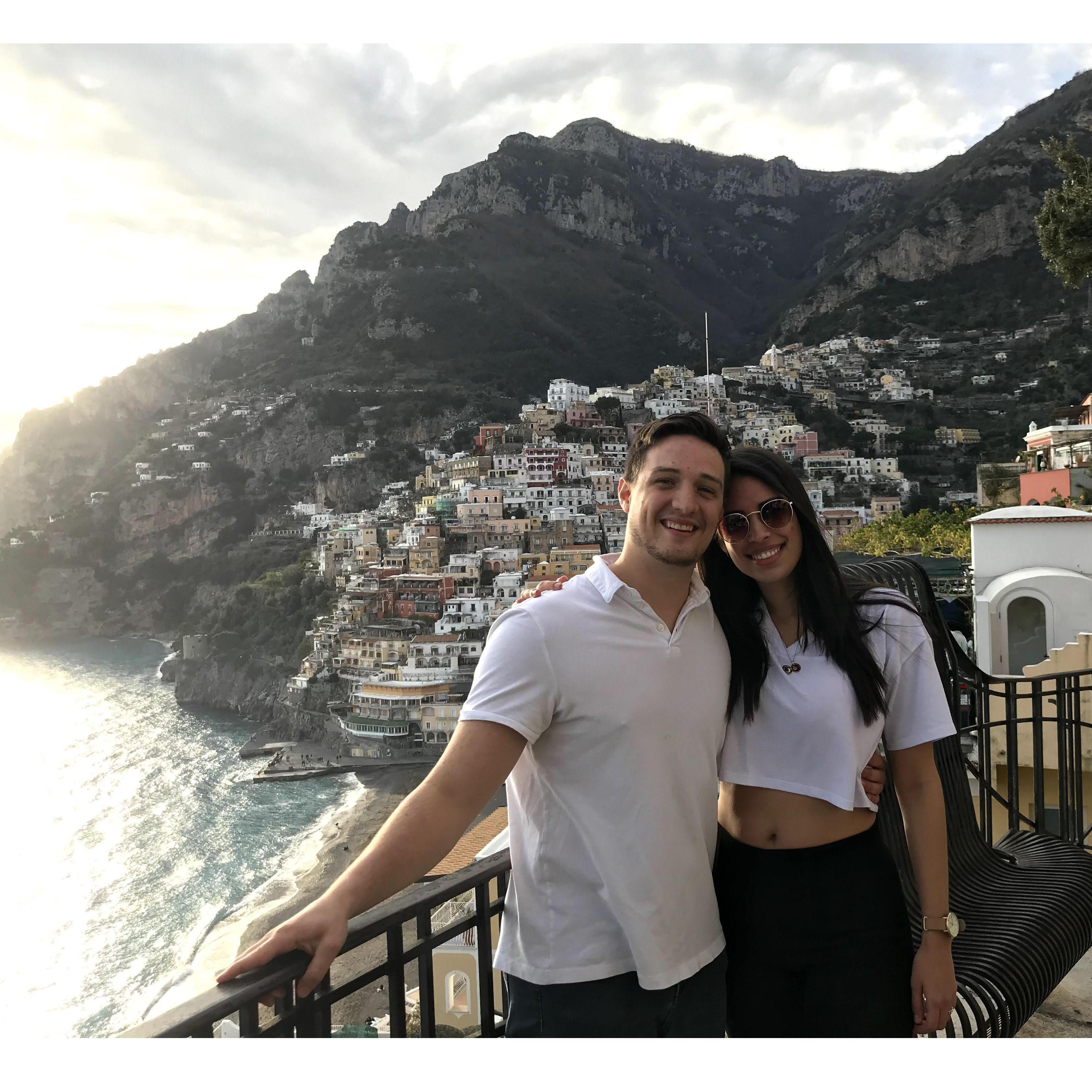 Motorbike trip down the Amalfi Coast, Italy