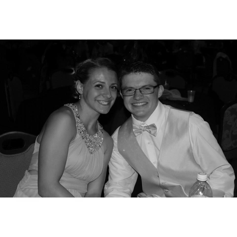 TJ's senior prom in 2015 at the Elmira Country Club.