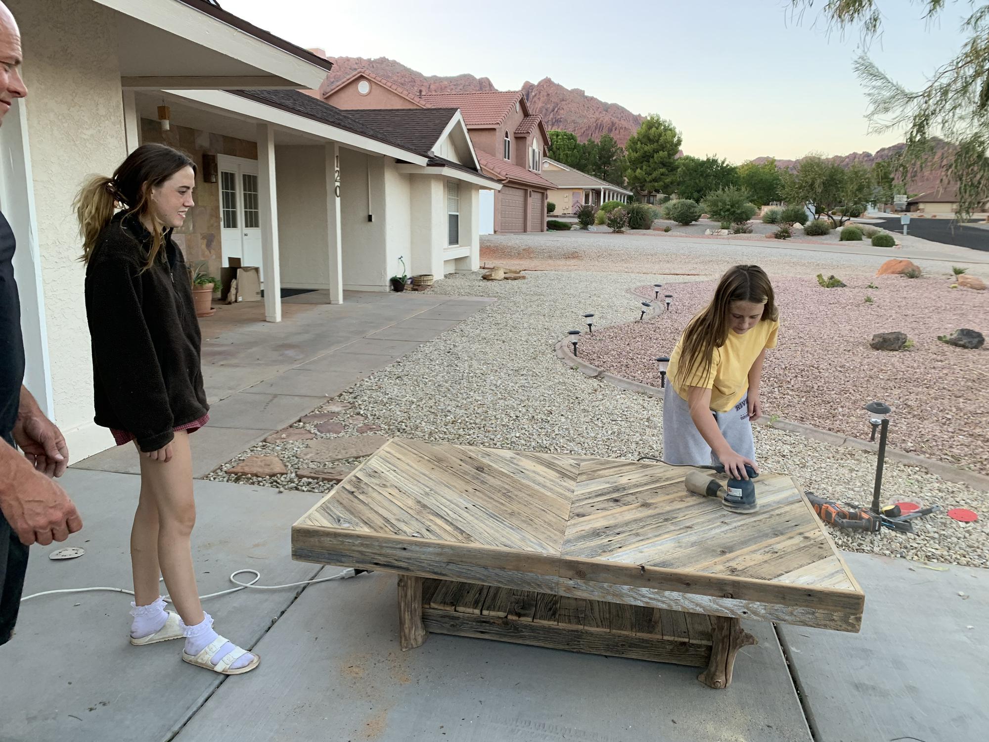 We finished that table in September, 2020!