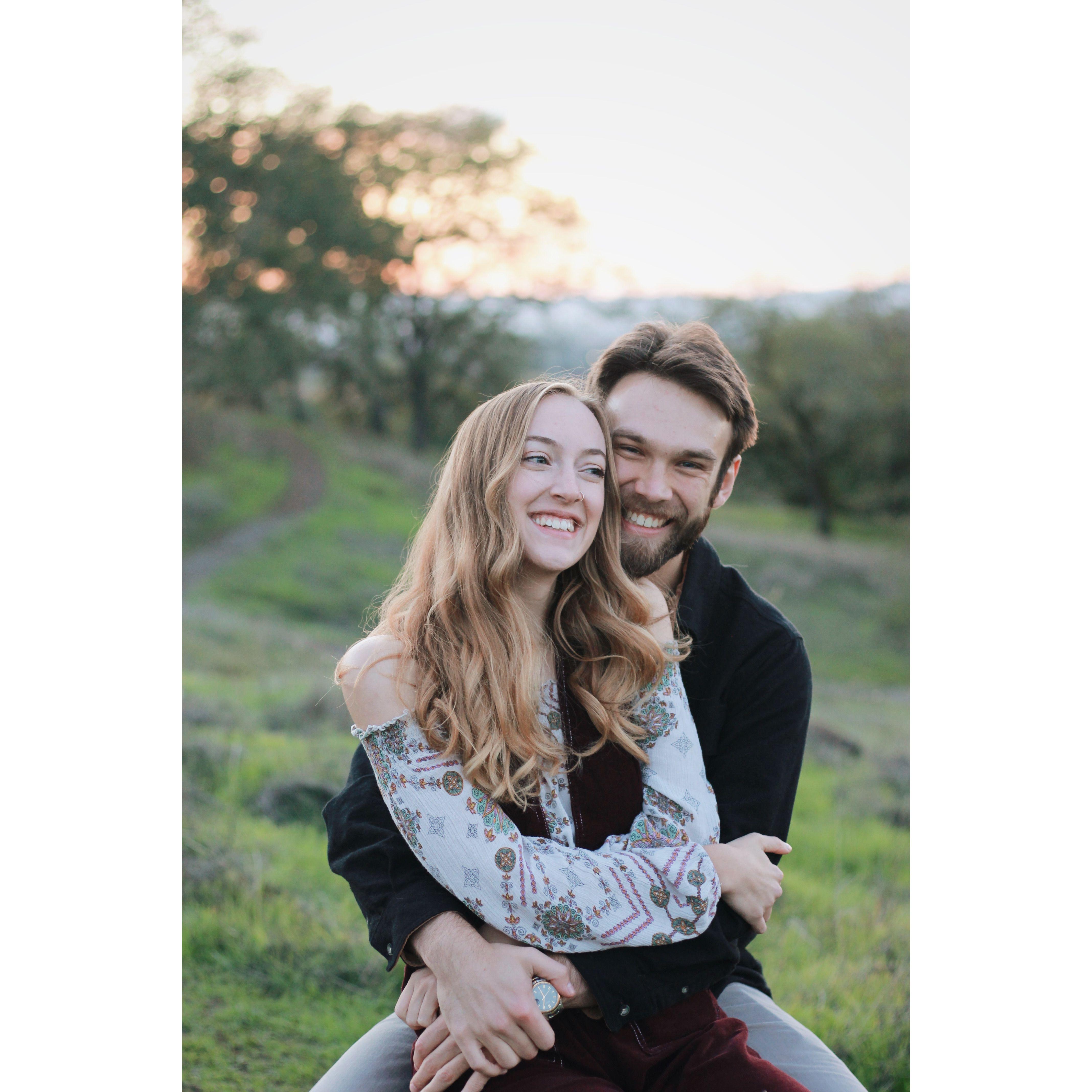 Celebrating two years together