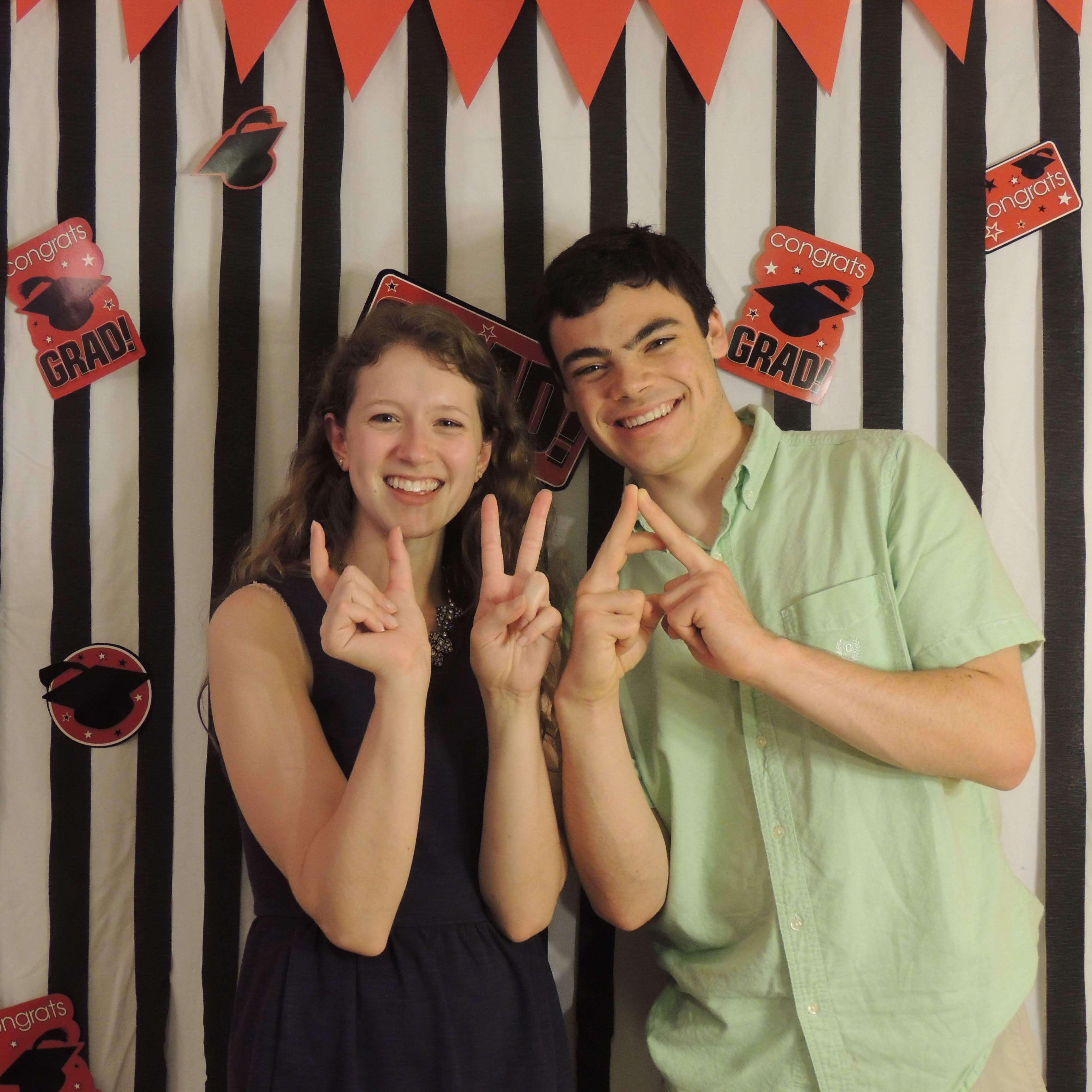 Sarah's high school grad party