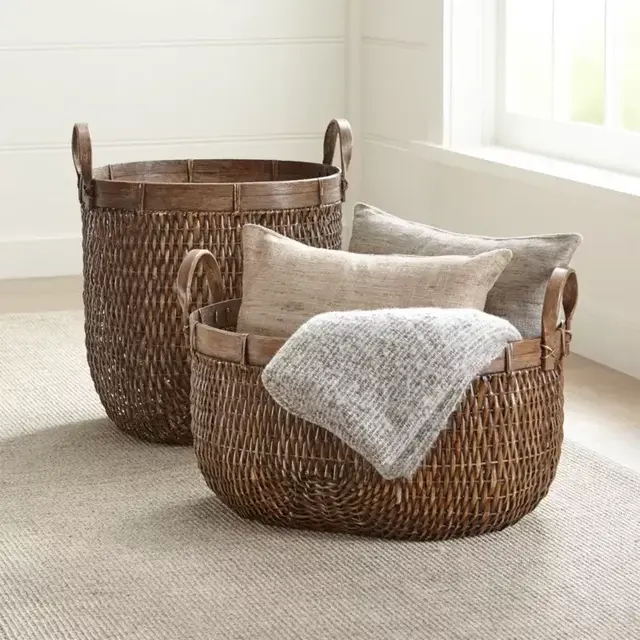 Halton Rattan Baskets