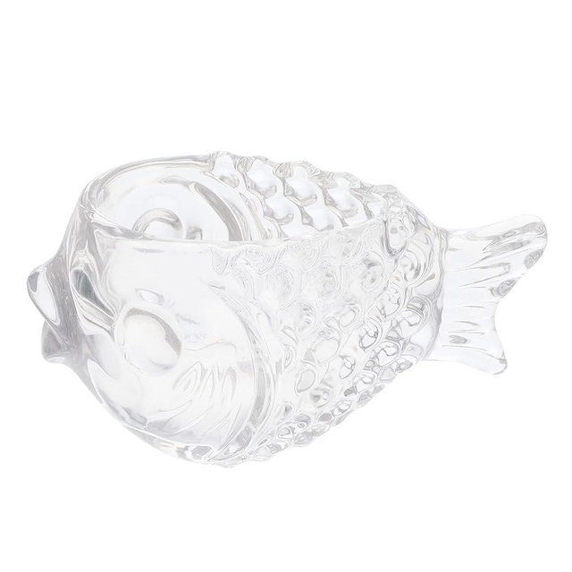 BESPORTBLE Glass Tiki Mug, Funny Drinkware, 190 ml, Transparent, for Home Office KTV Bar Club