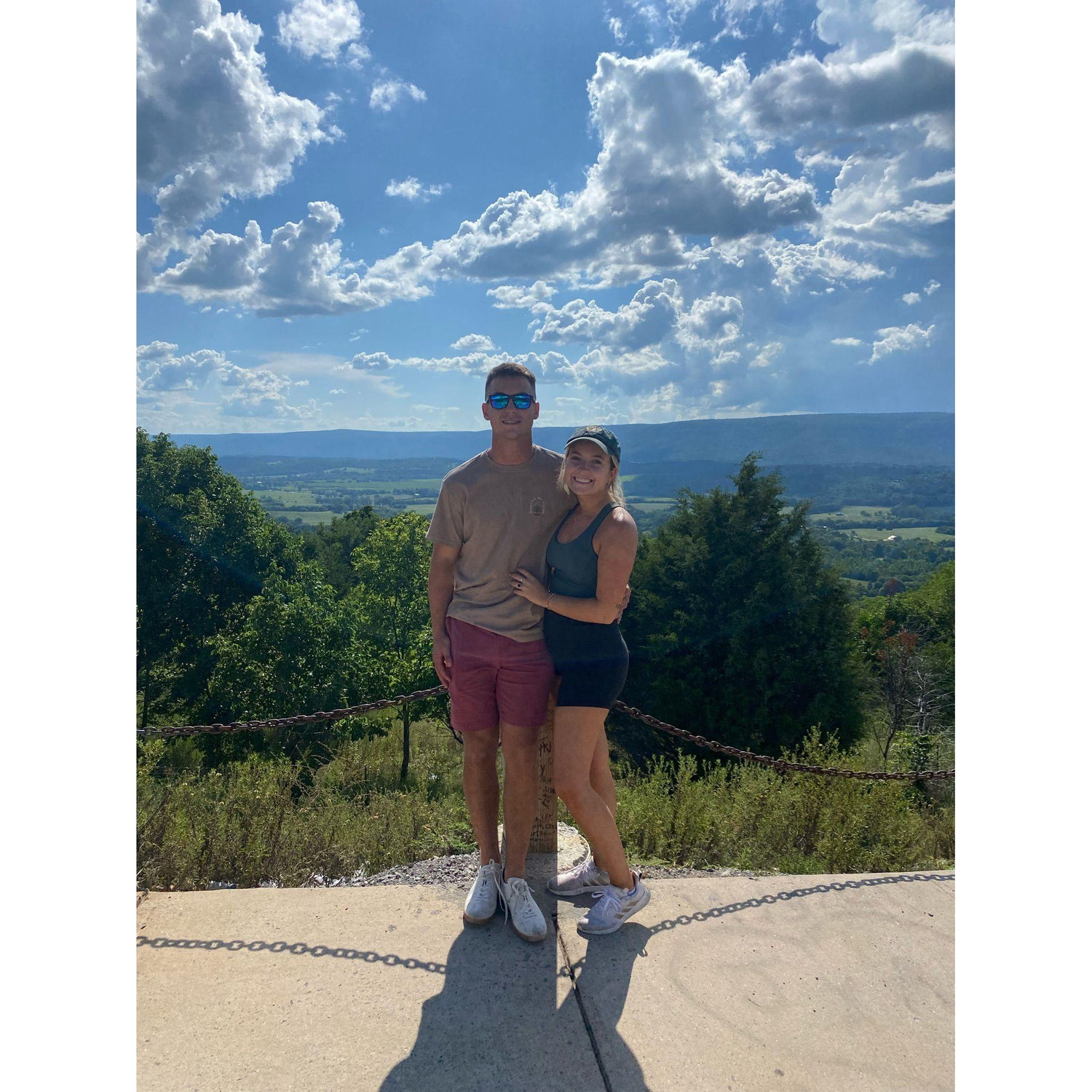 We pulled over on the side of the road for this picture on our way back from Fort Knox, Kentucky!