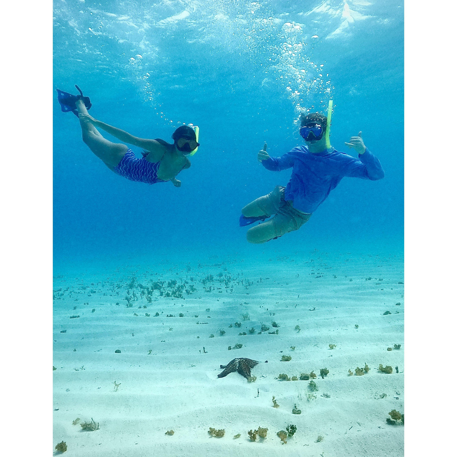 Snorkeling in Cozumel