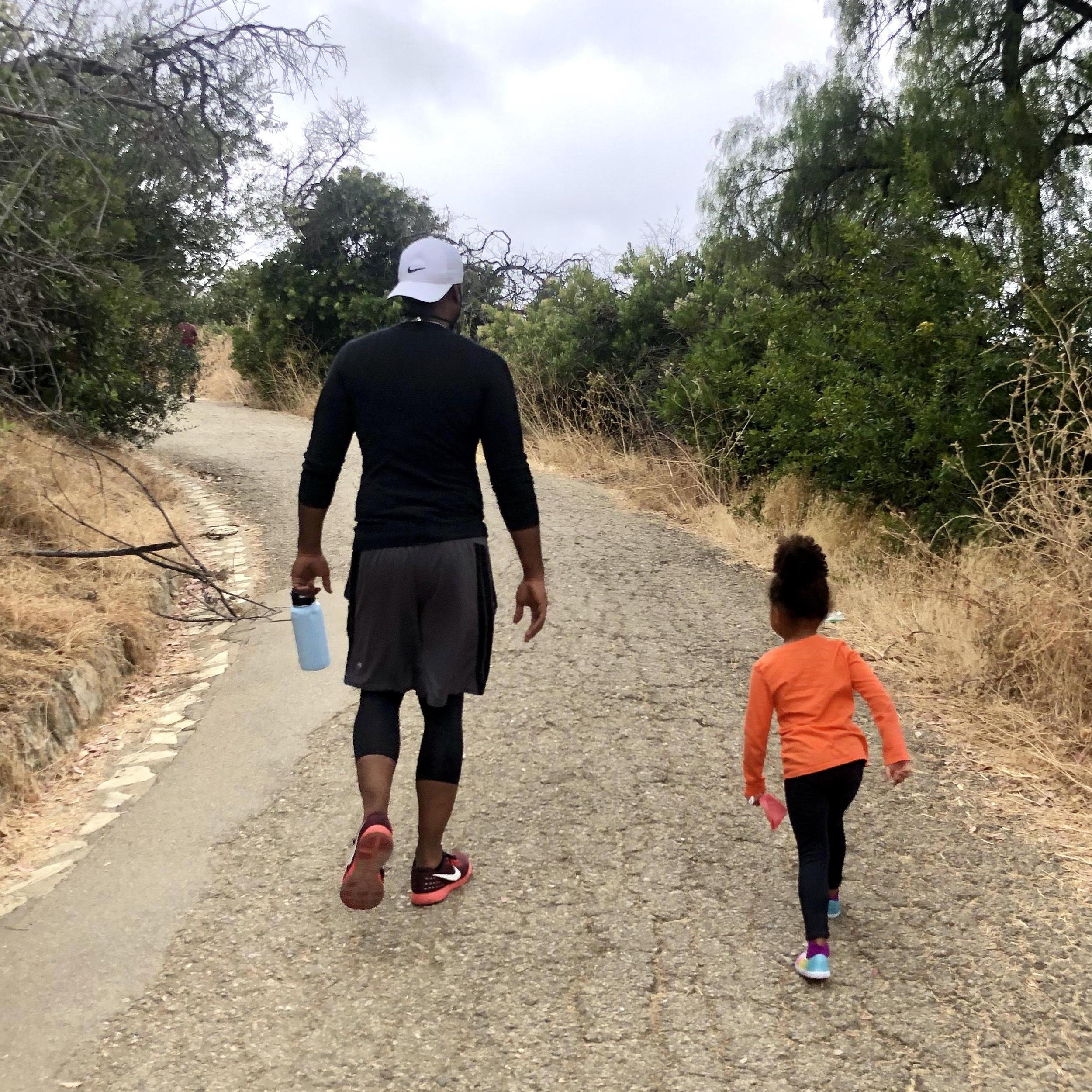 We took on a big hiking trail and SJ did so well!