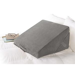 Brookstone® 4-in-1 Bed Wedge Pillow in Grey