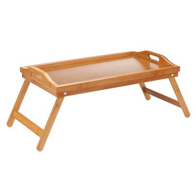 Lipper International Bamboo Bed Tray with Folding Legs