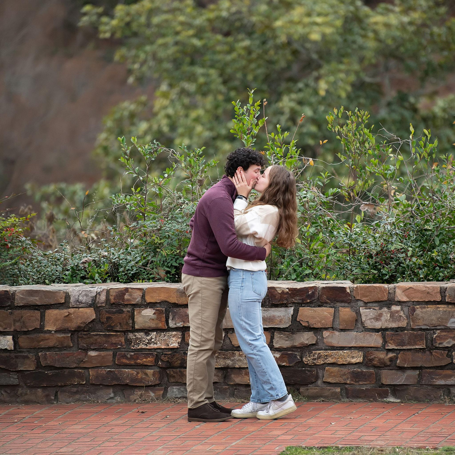 The kiss after Will proposed!