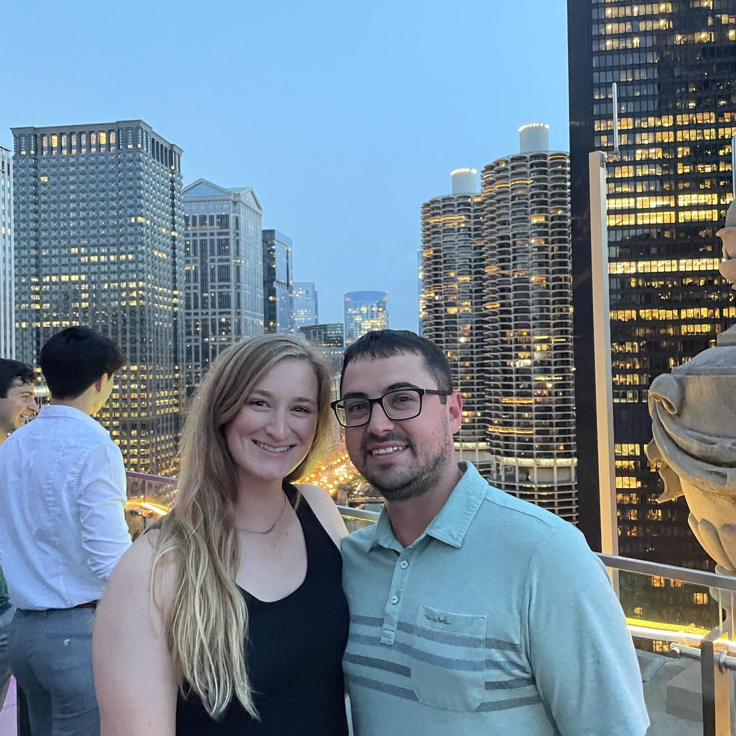 Chicago for Ed Sheeran concert; July 2023