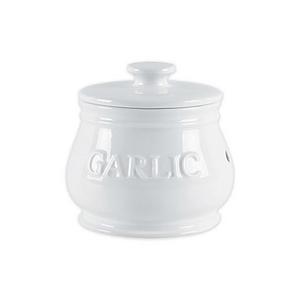 Everyday White® by Fitz And Floyd® Garlic Keeper