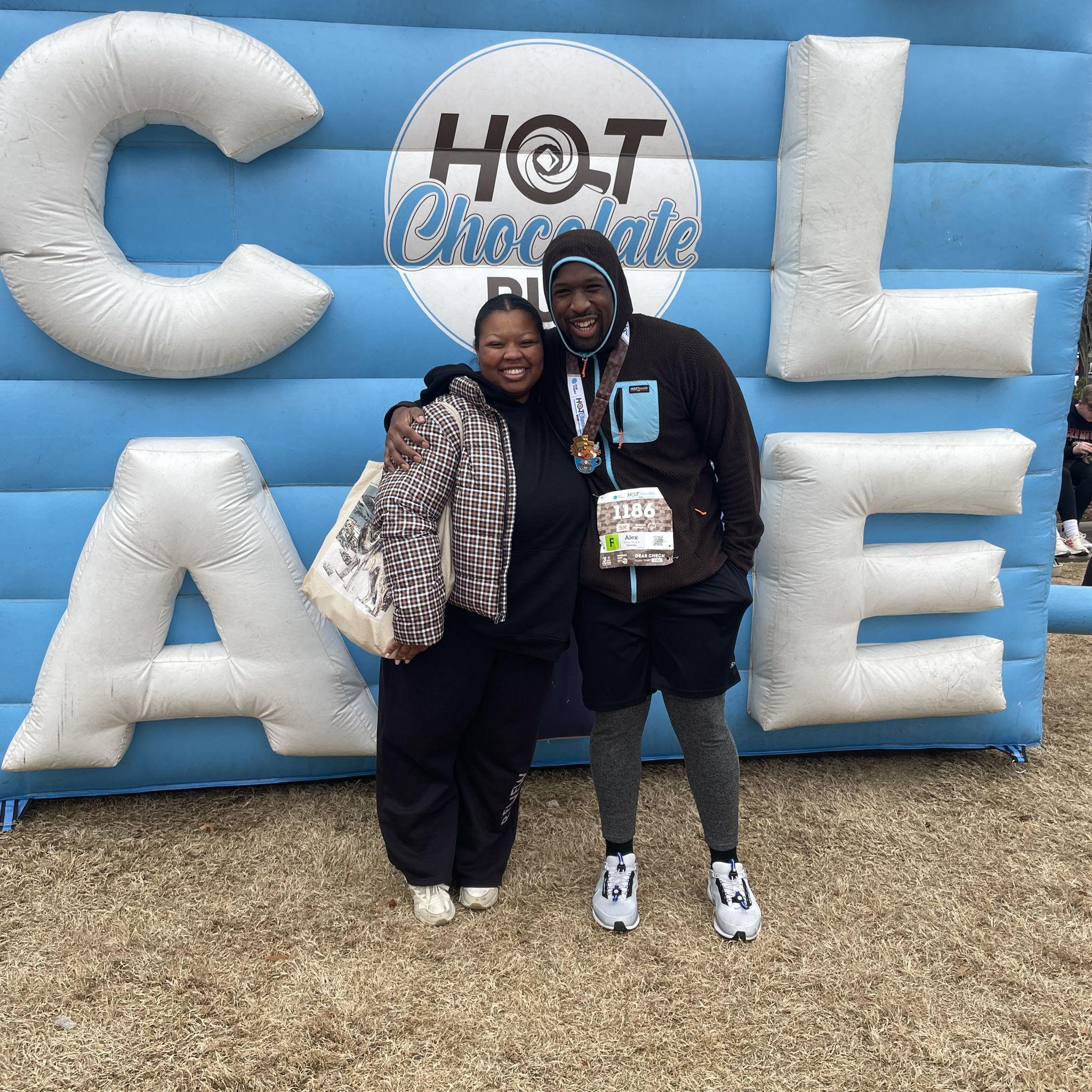 Alex drug me to his first 5k