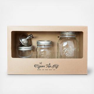 4-Piece Mason Tap Kit