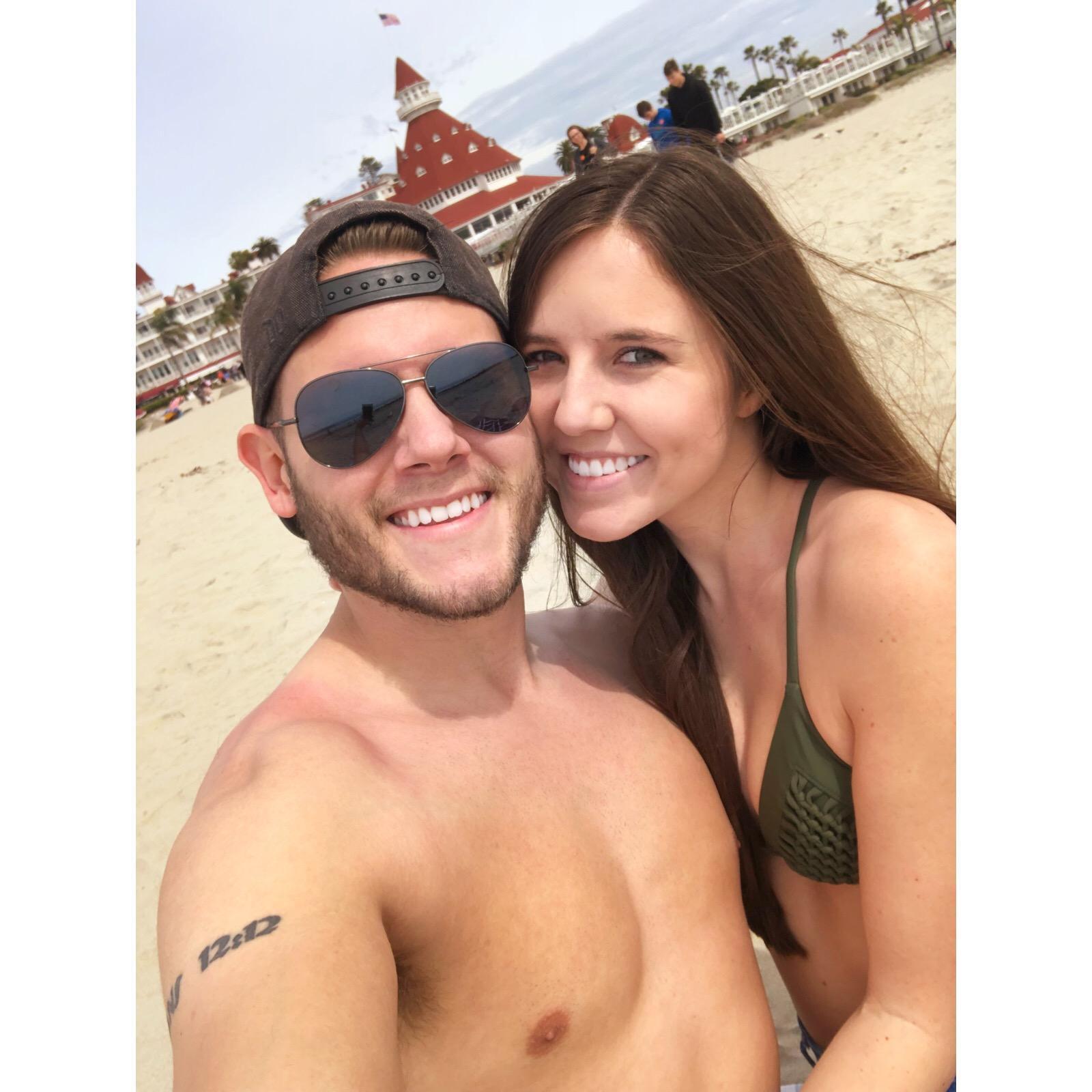 We are both California babies!