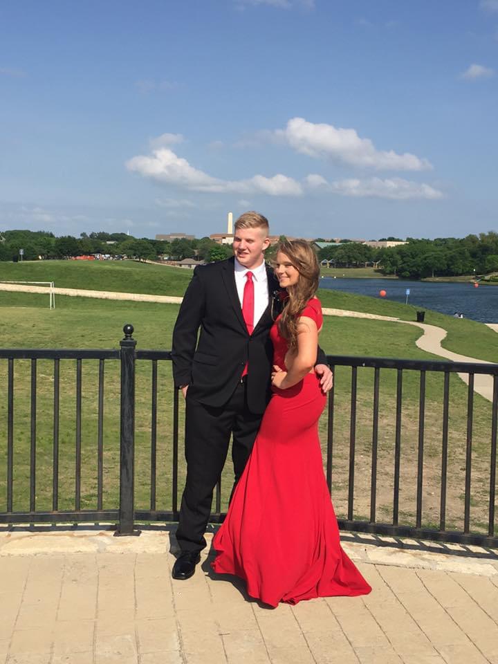 April 2016 - prom and the infamous hand-hover