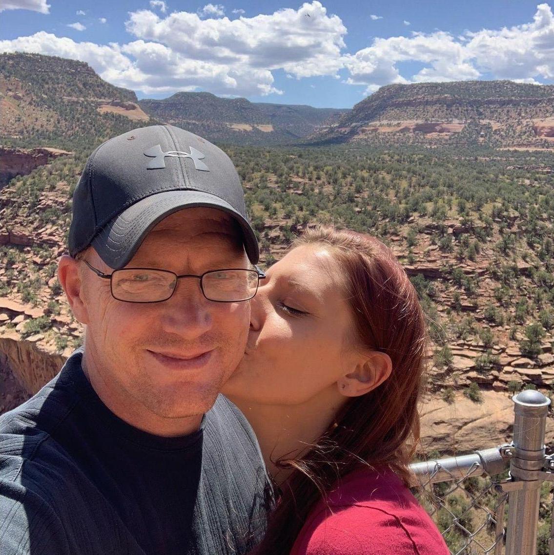 Visting the Hanging Flume Overlook at the Dolores River Canyon, Colorado