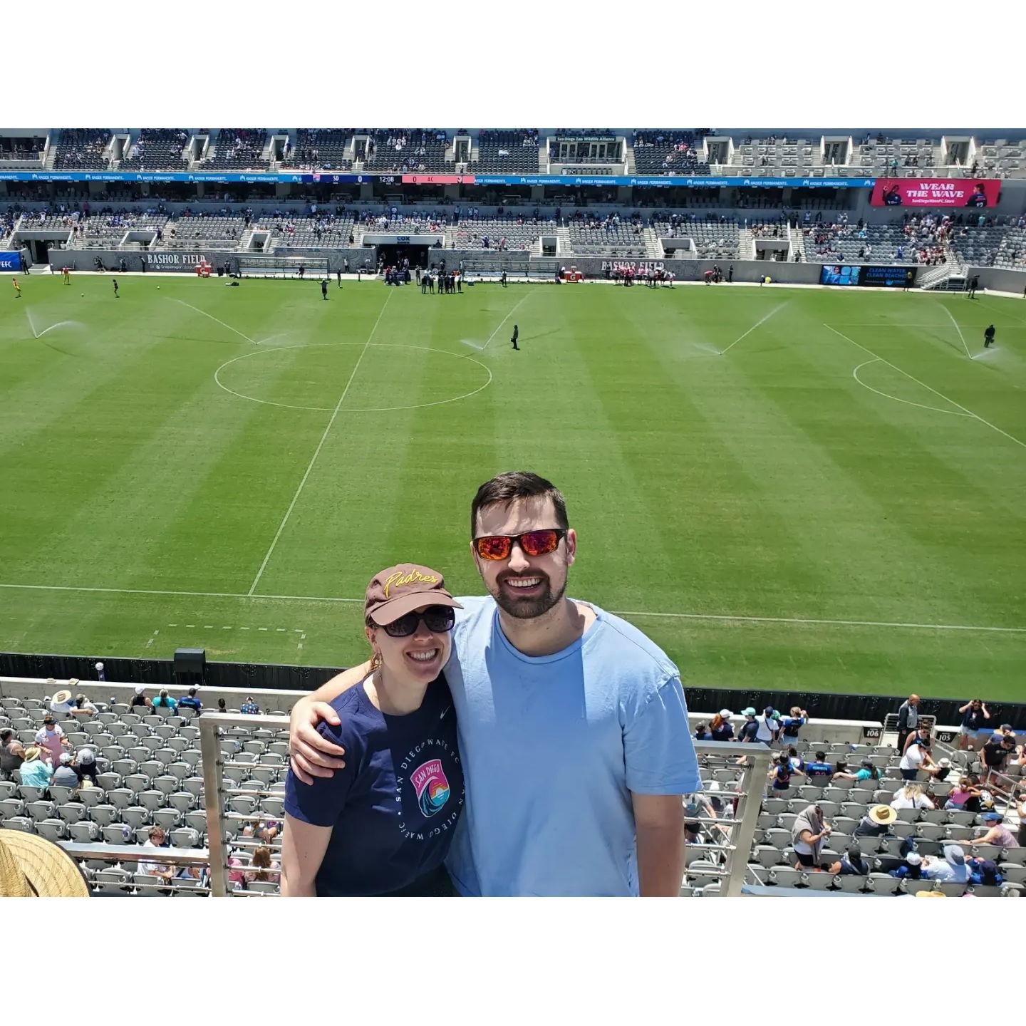Let's go San Diego Wave!