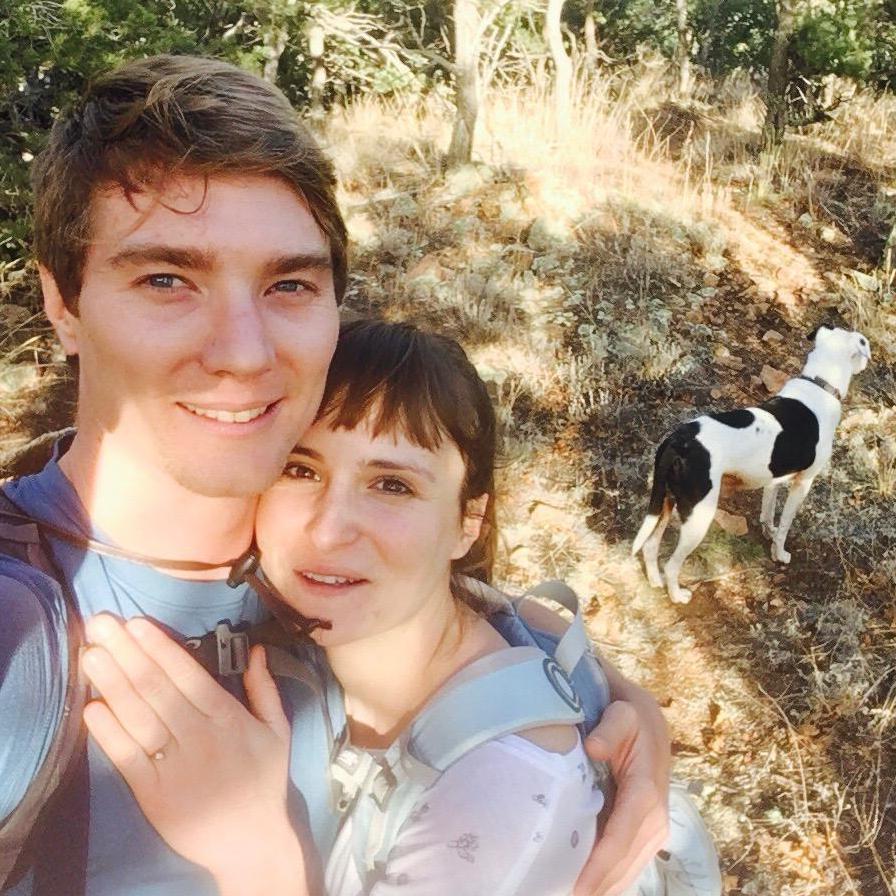 We got engaged, then lost in the mountains, at Beaver Creek Wildlife Area in Colorado on April 2, 2017! Whoo what a day!