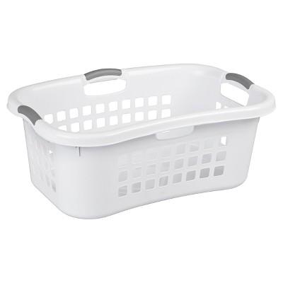 Sterilite® 1.5 Bu. Hip Hold Laundry Basket - White