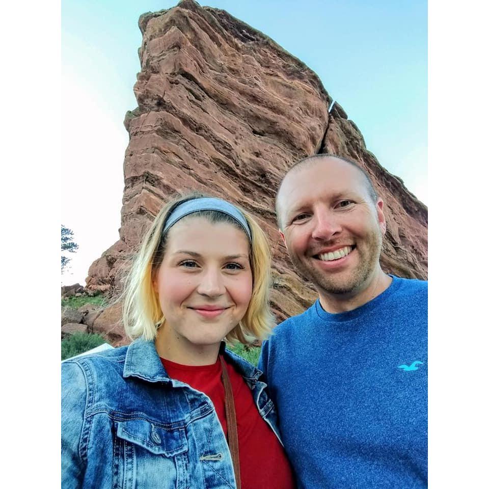 Jared and Sarah's fist concert together was Brit Floyd at Red Rock's Amphitheater in Morrison, Colorado.