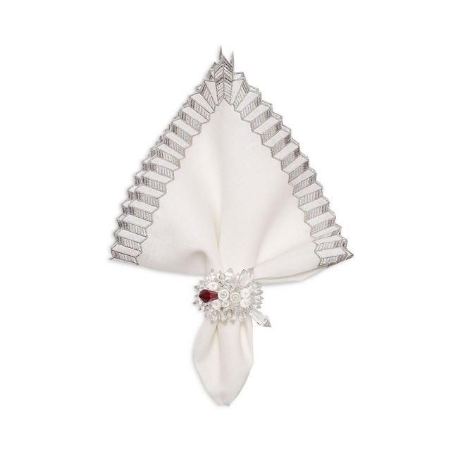 Baccarat x Kim Seybert Etoile Napkin, Set of 4 in a Gift Box