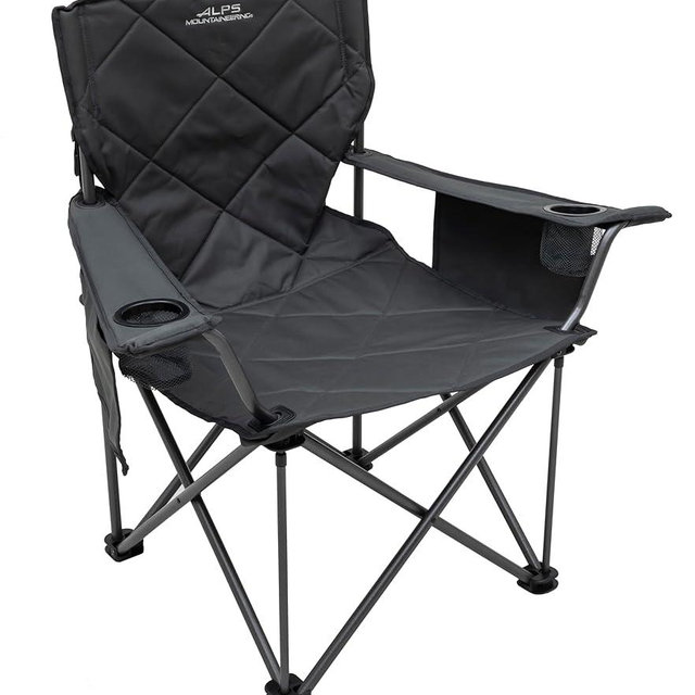 ALPS Mountaineering King Kong Camping Chairs for Adults with Mesh Cup Holders and Pockets, Built Durable and Reliable with Compact Foldable Steel Frame