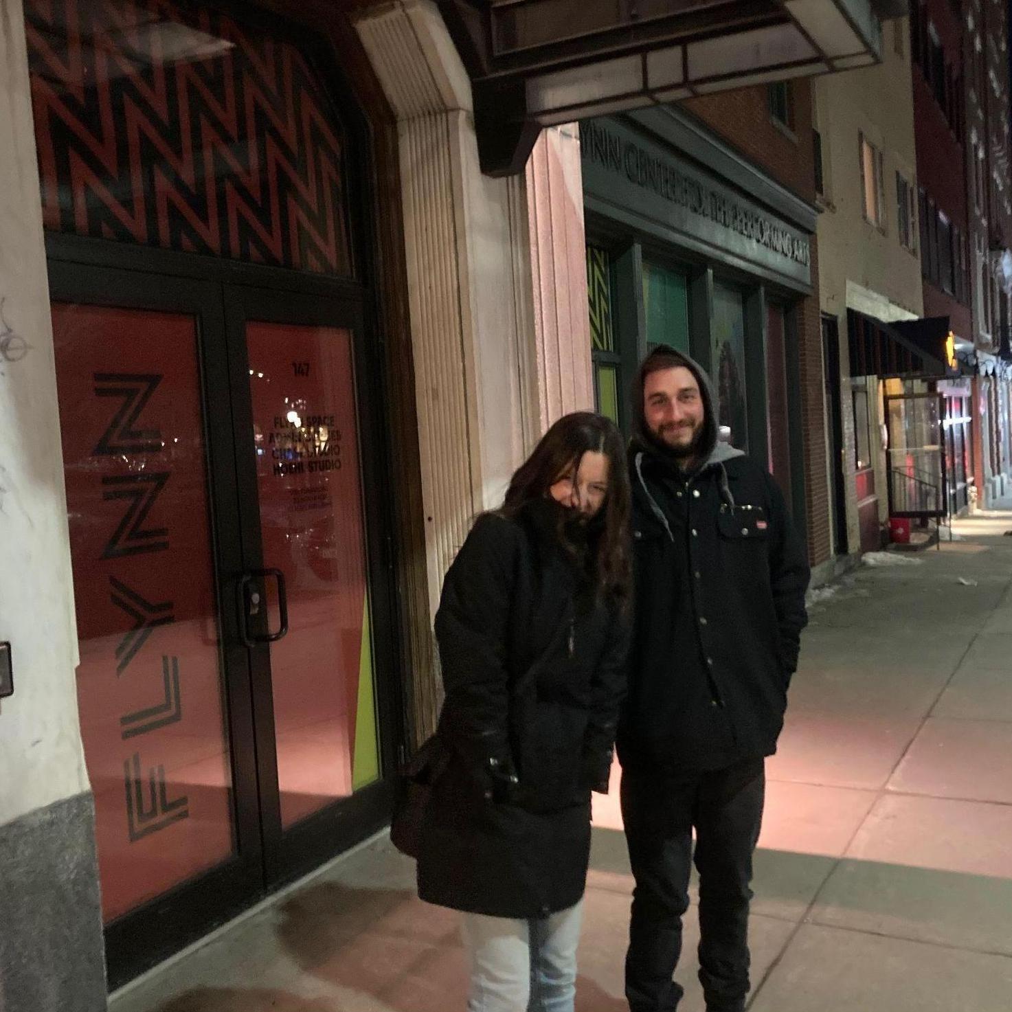 One of our first dates!