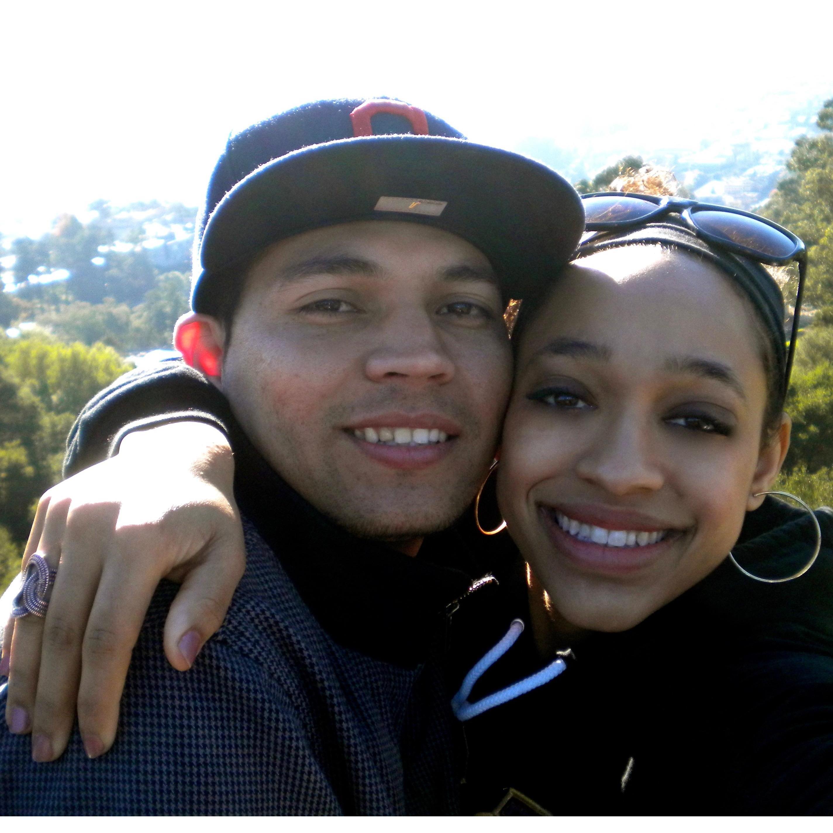 The very first picture we ever took together