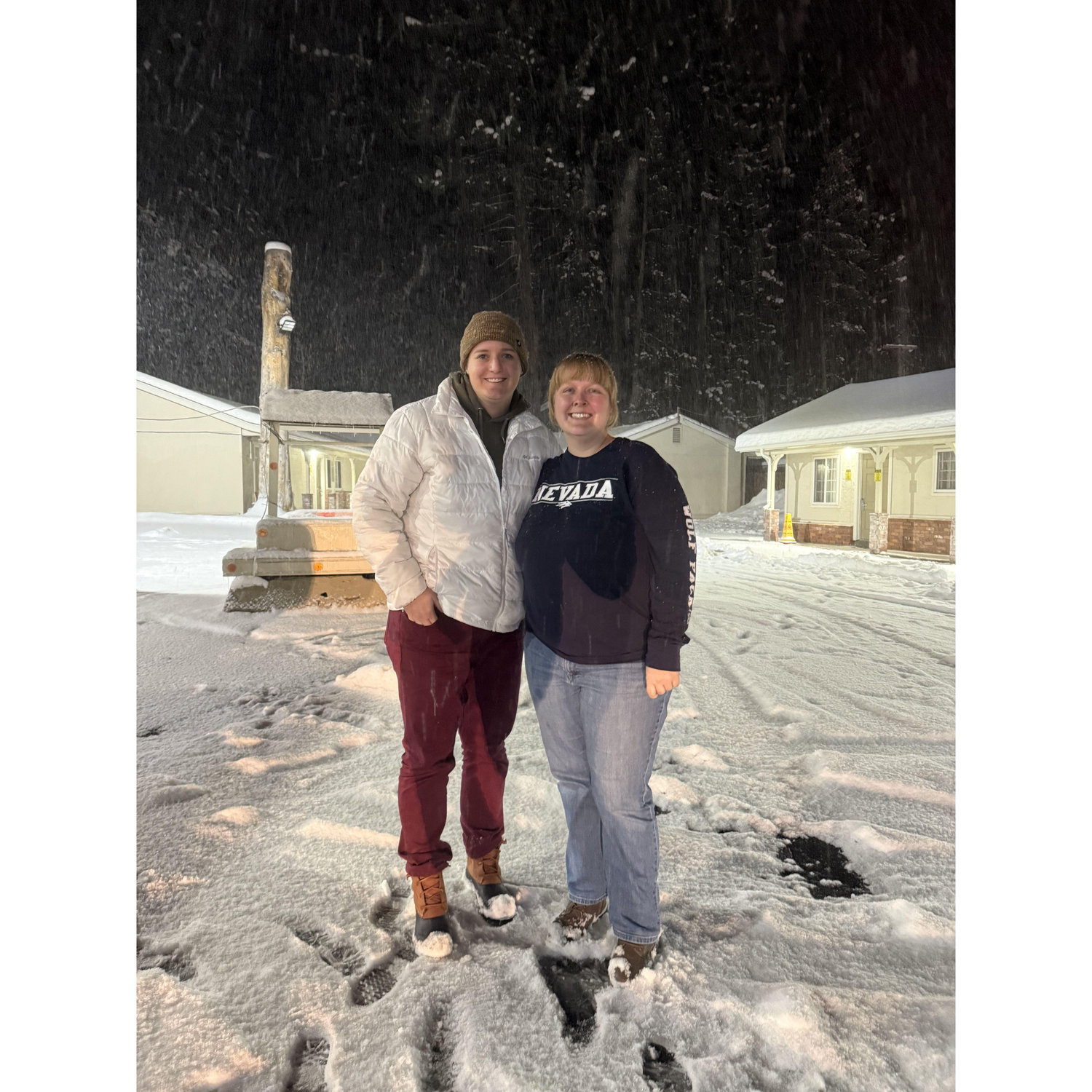 Snow in Northern Nevada