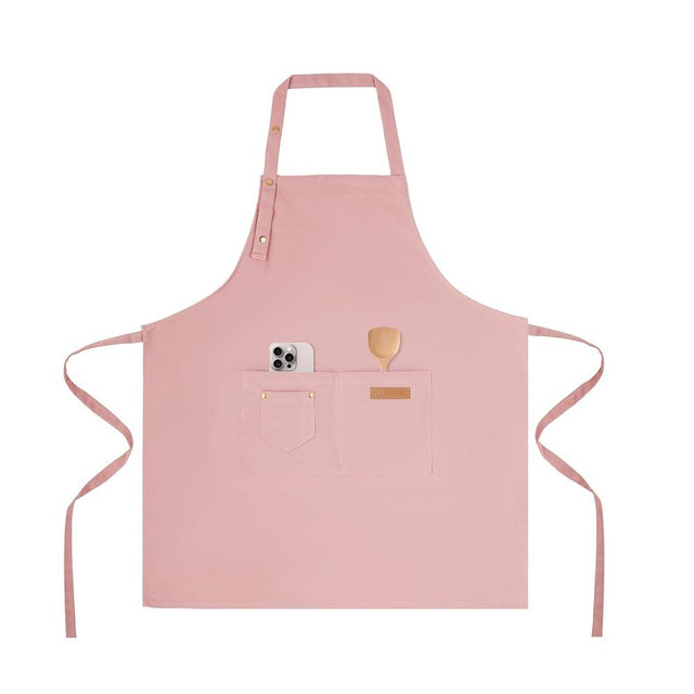 Tosewever Art Aprons for Women Painting Pottery Baking, Mens Buckle Straps Kitchen Apron with Pockets for Chef Cooking