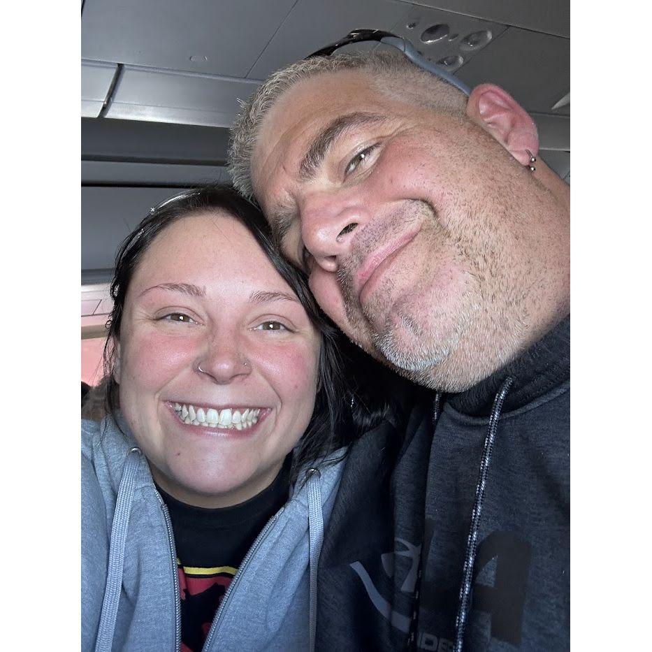 First flight together