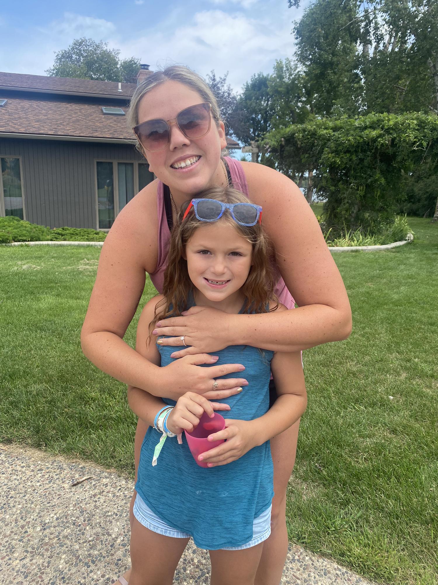 Tiffany's niece and the flower girl