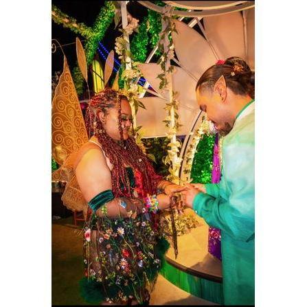 We knew we had wanted to get married sooner than later, so we decided to elope in Vegas!