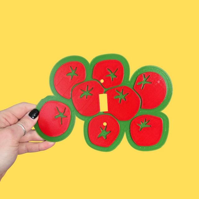 Tomato Light Switch Cover Plate: Fun Whimsical Hostess Gifts