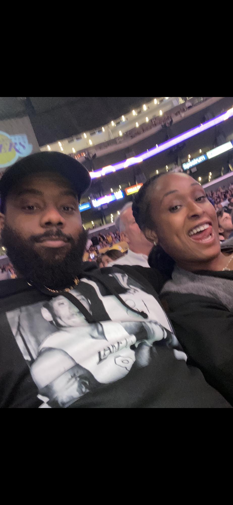First Lakers game