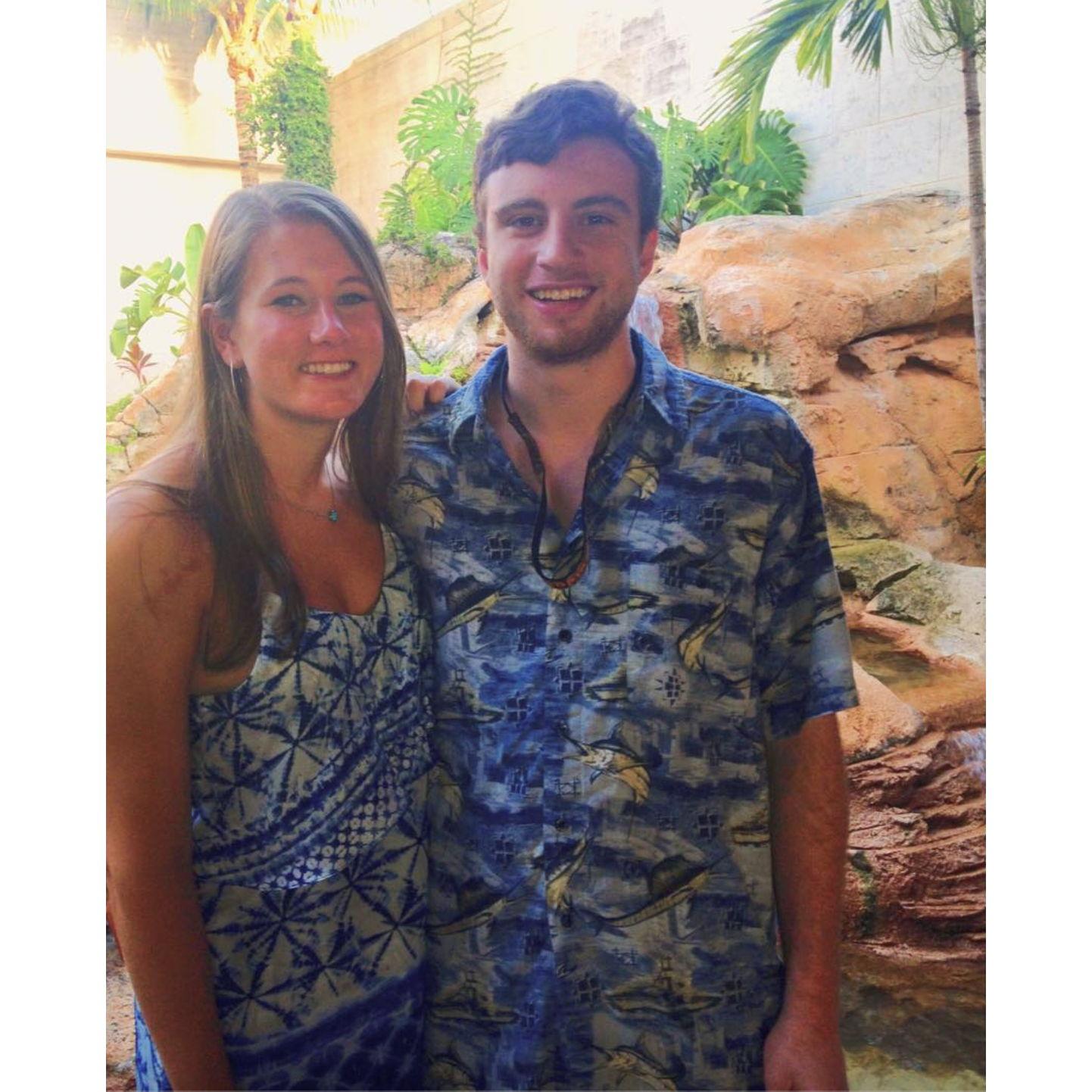 July 2015: Atlantis, Bahamas. The first of many Atkins family summer vacations that Natalie has been lucky enough to be invited to.