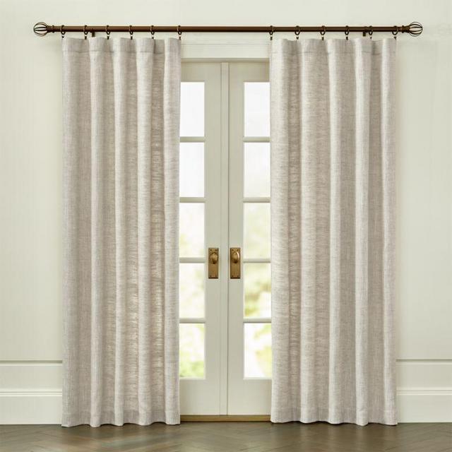Reid Natural 48"x108" Curtain Panel