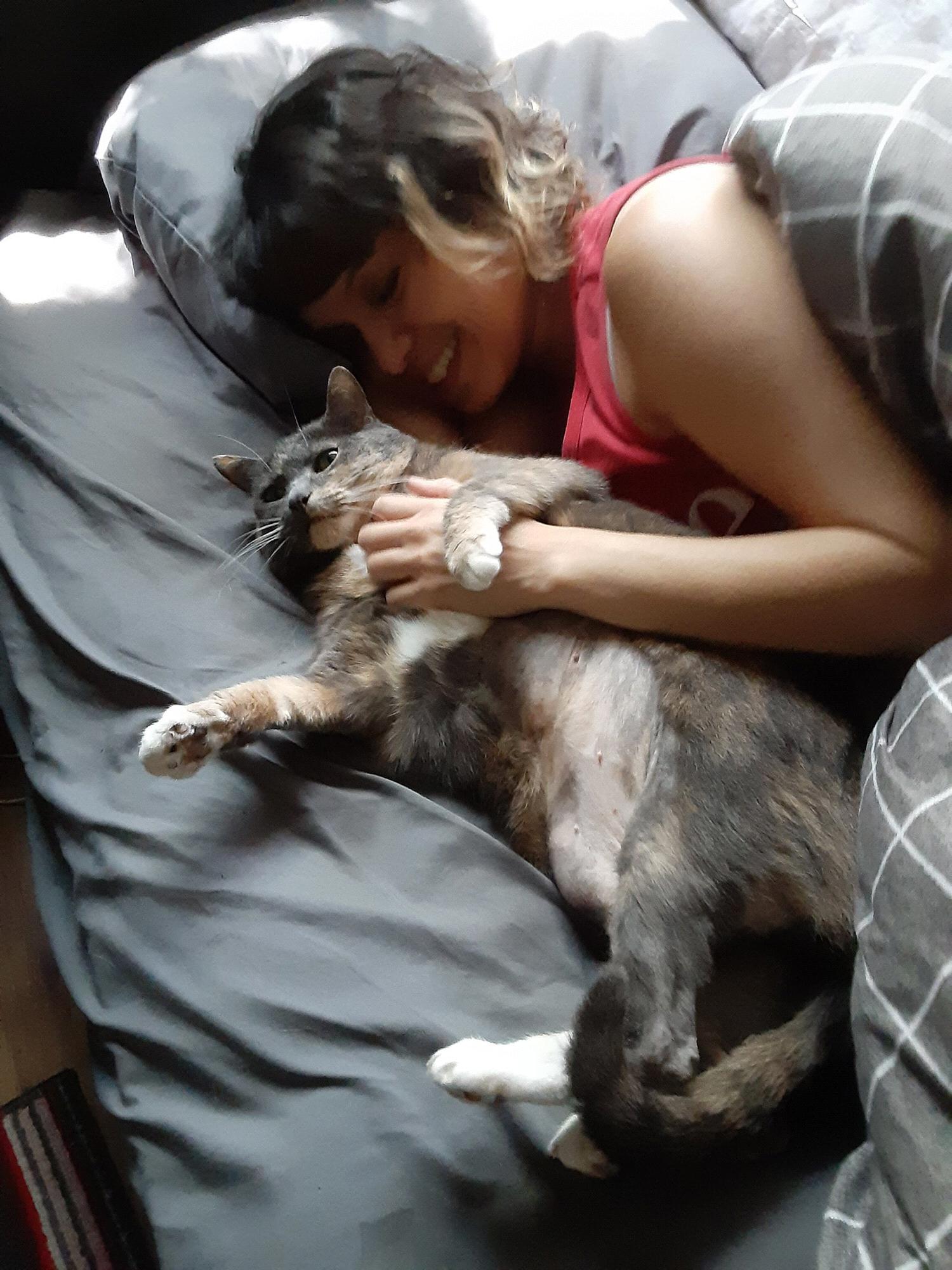 His cat, Sid