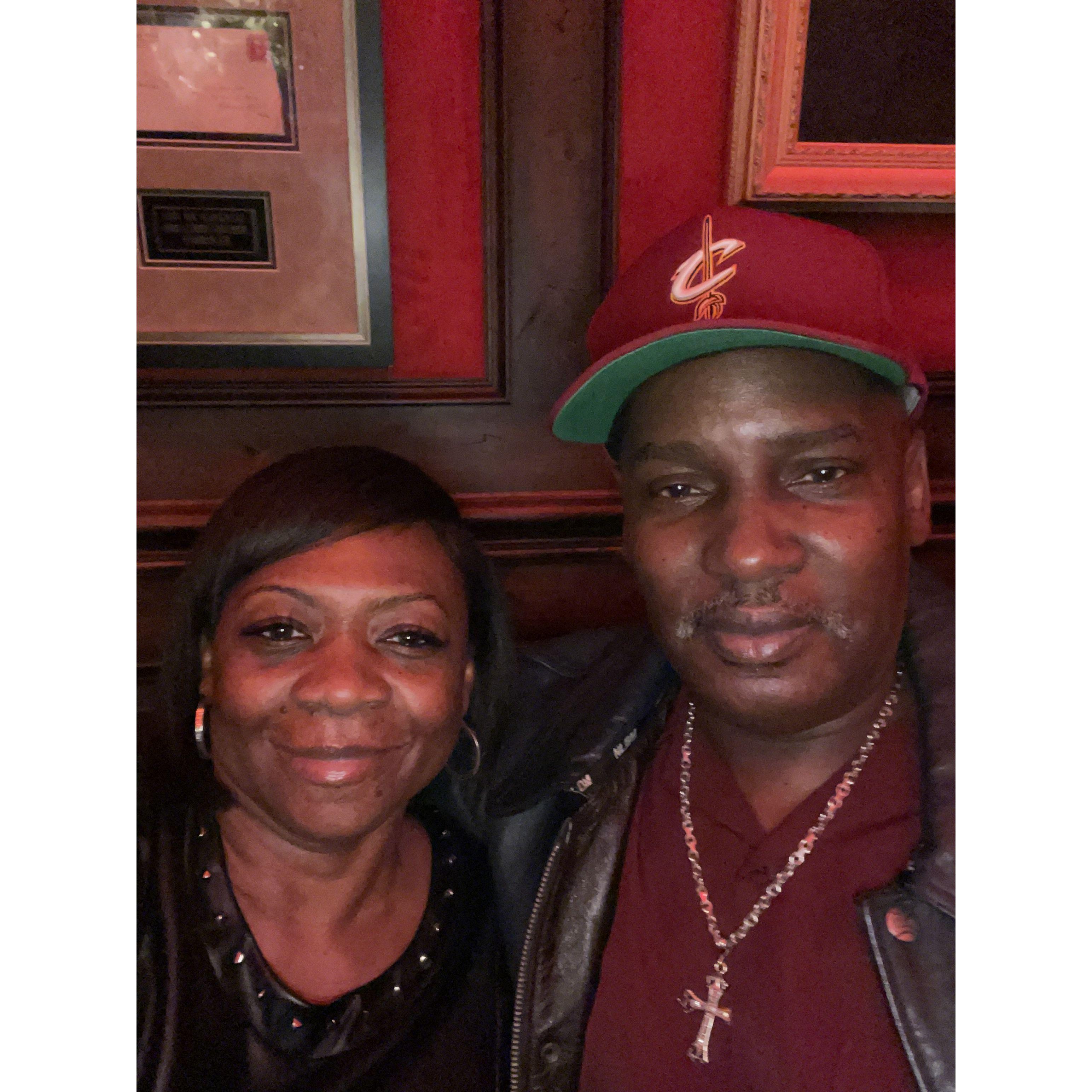 My birthday dinner at Dirty Dog Jazz Cafe 12/24/2023