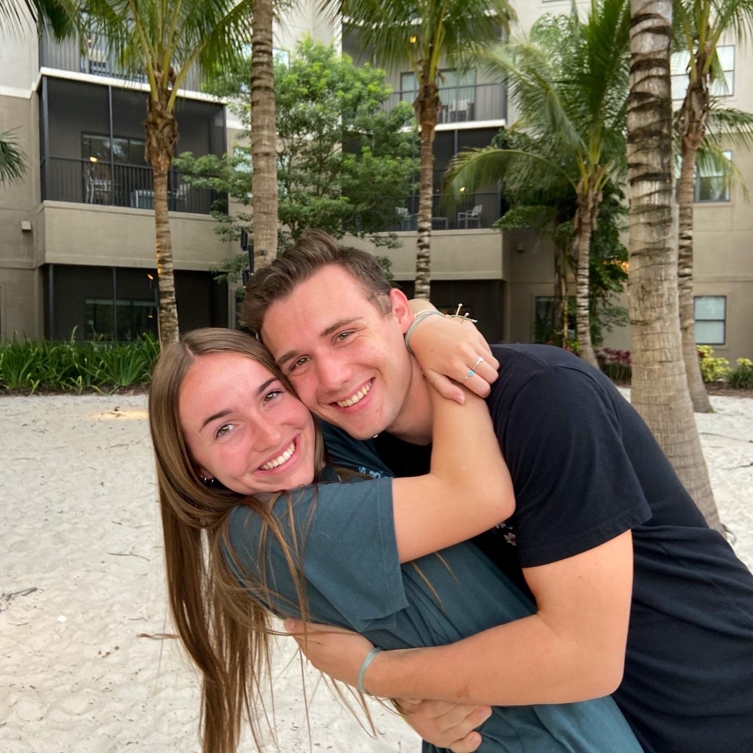 To vacations together...