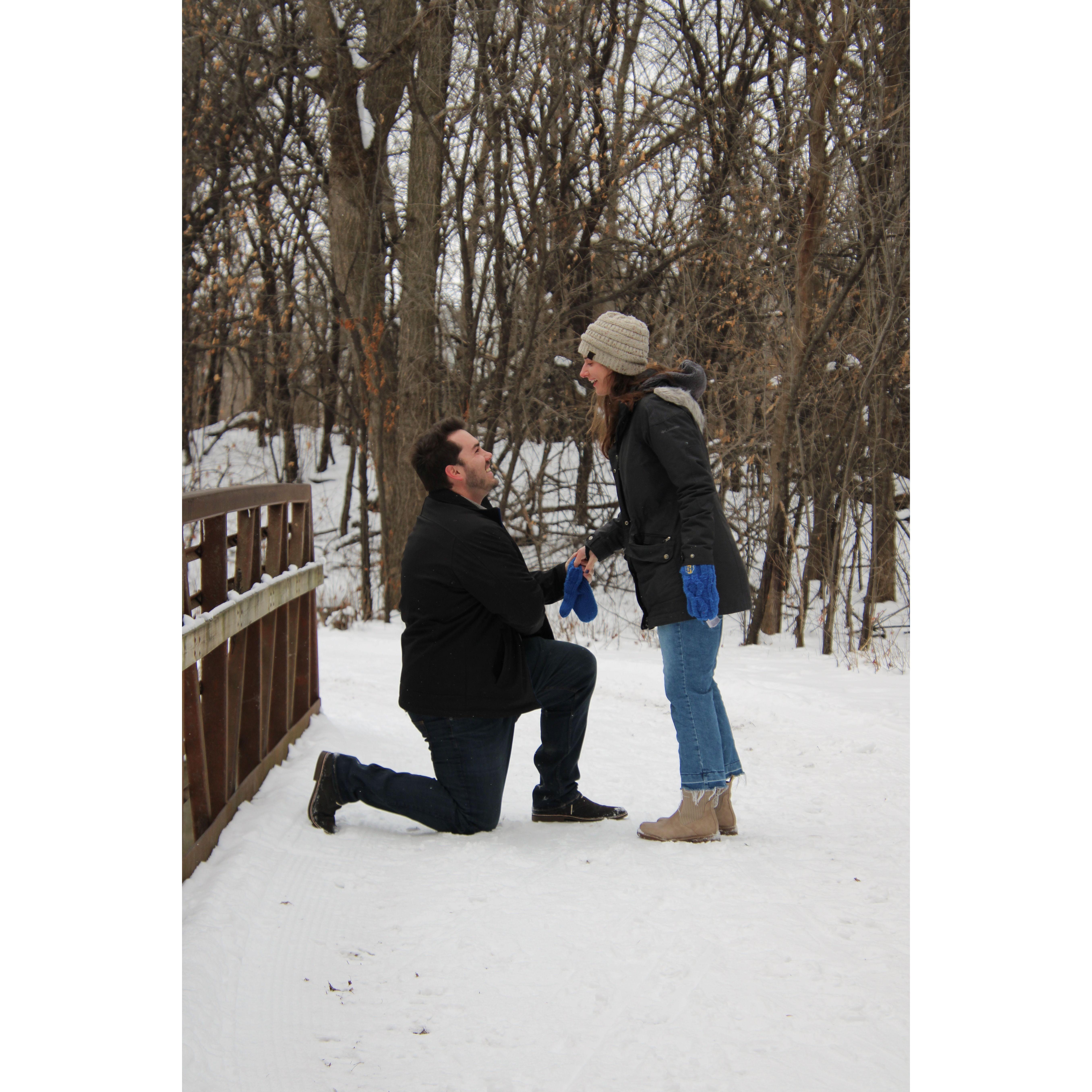 Me (Sarah) saying, "i knew it!"