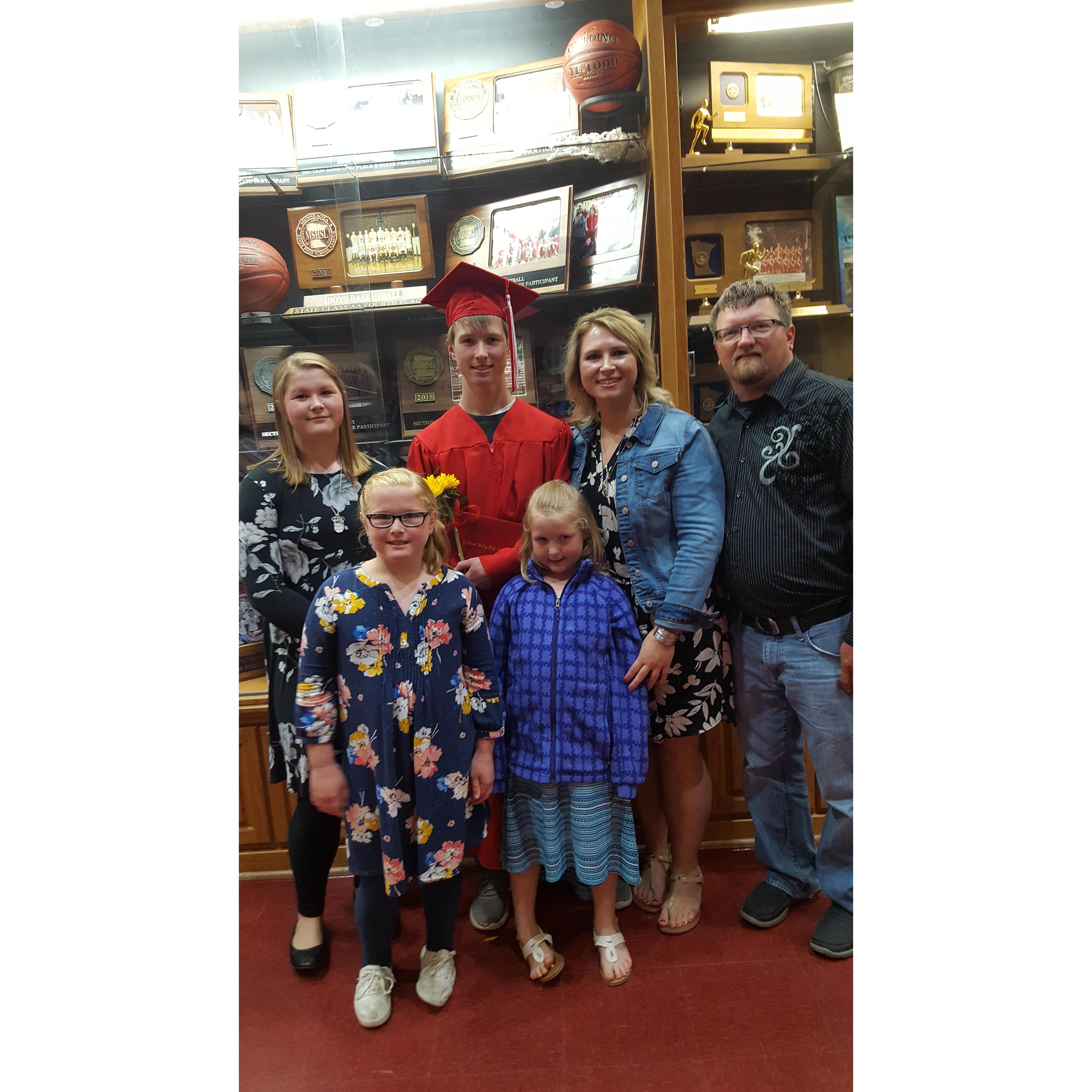 Austin's HS graduation 2019