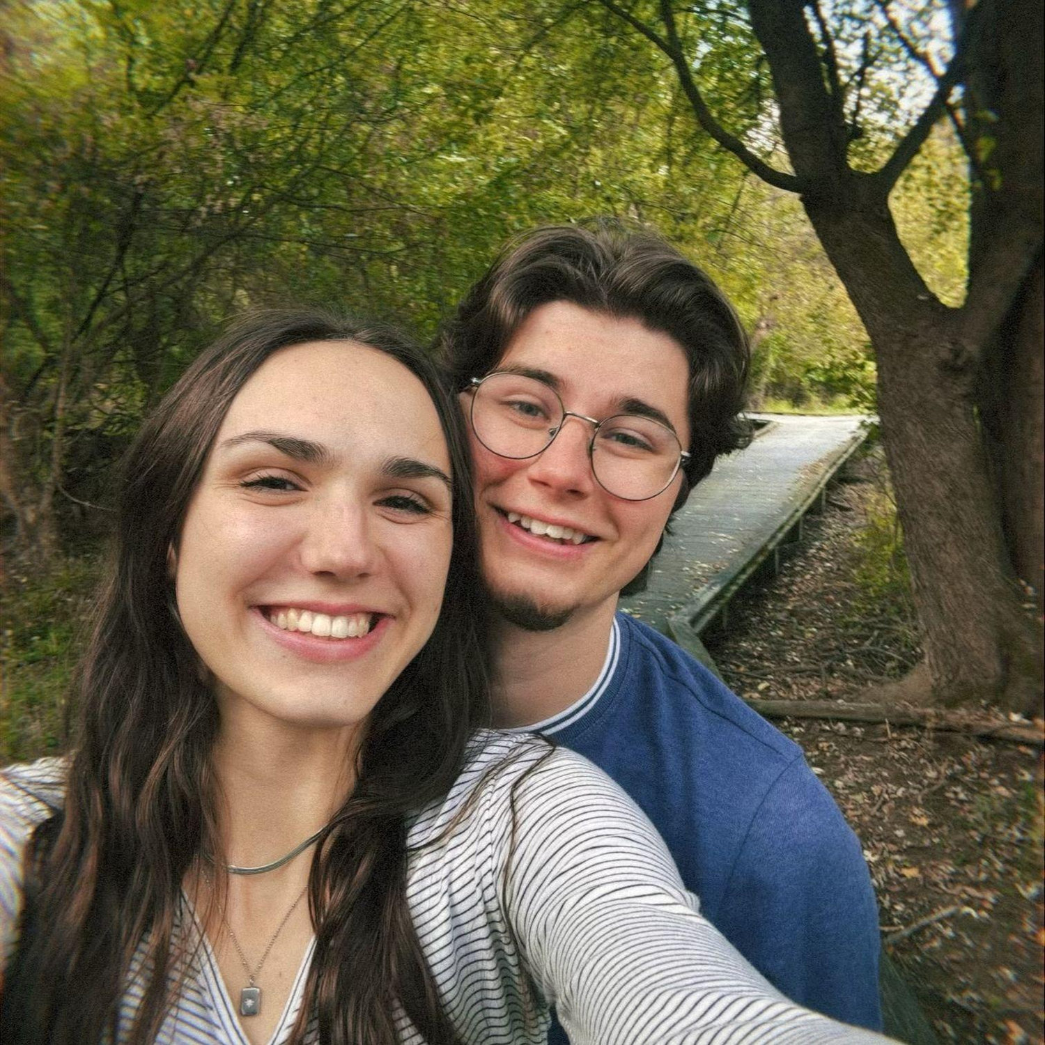 Little did we know we would get engaged at this park just a month later!