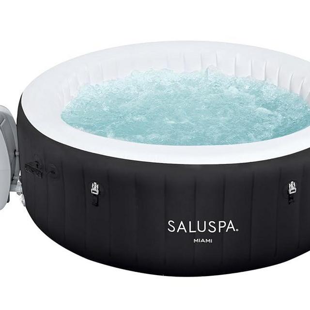 Bestway SaluSpa Miami EnergySense AirJet Inflatable Hot Tub Spa 71" x 26"