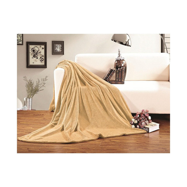 Elegant Comfort Luxury Plush Fleece Blanket, Full/Queen
