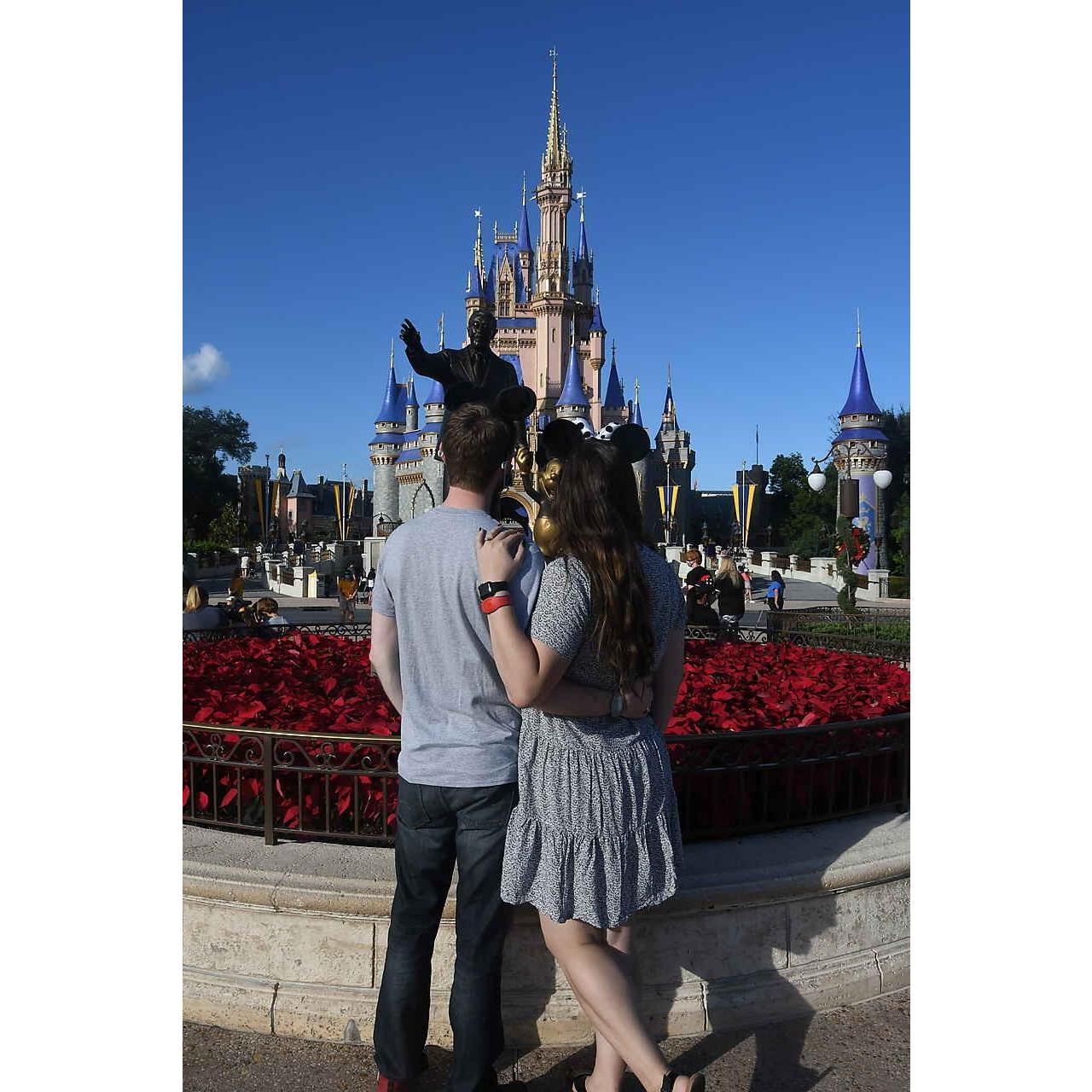 Showing Walt the ring
