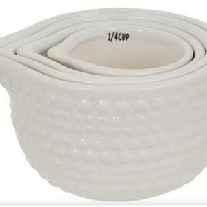 White Hobnail Measuring Cups | Hobby Lobby | 2513190